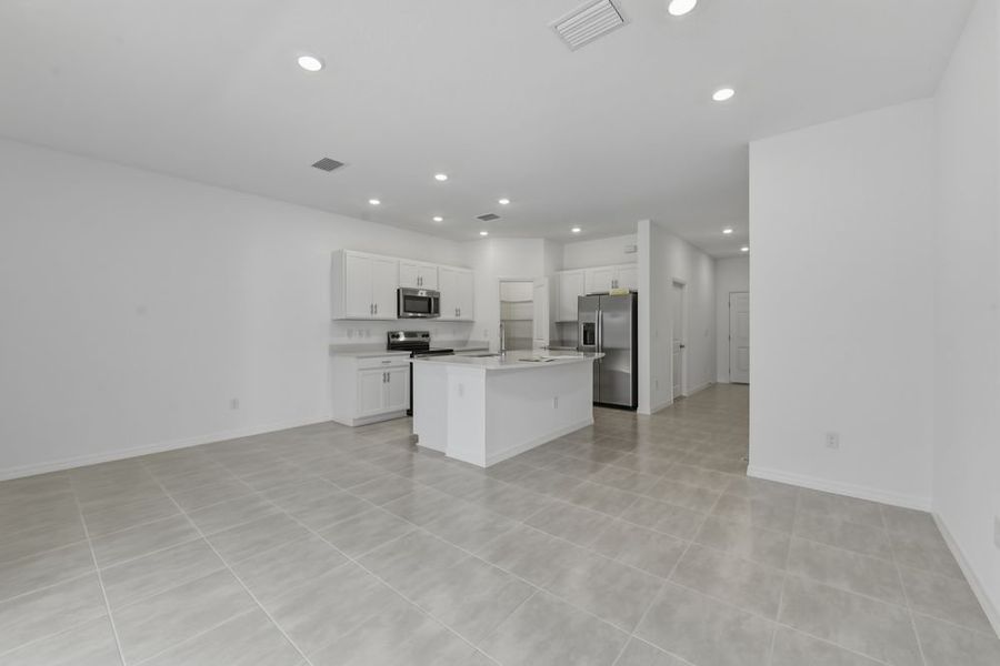 Furnished interior view inside a new home in Vinterra Townhomes, Nokomis (Image 7). Furnished interior view inside a new home in Vinterra Townhomes, Nokomis (Image 7).