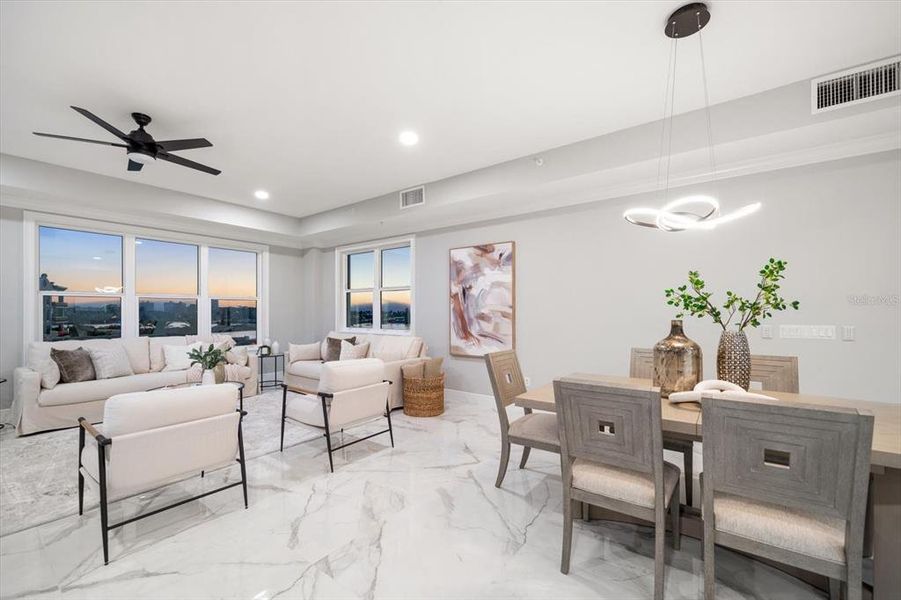 Furnished interior view inside a new home in , Clearwater (Image 16).