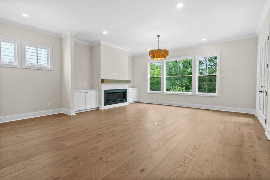 Representative unfurnished interior of a home built from the The Olmstead II by The Providence Group in Waterside Single Family, Peachtree Corners (Image 40).