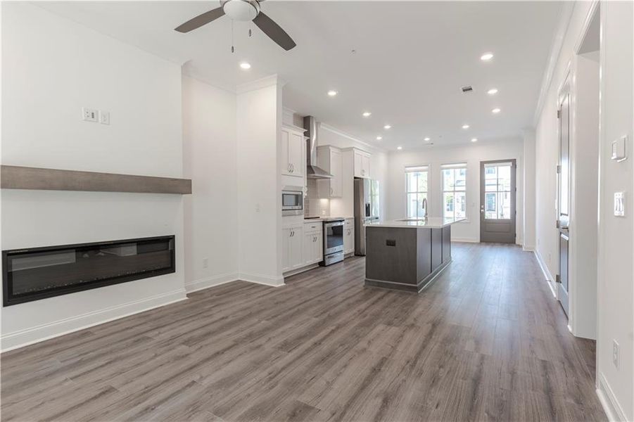 Spacious, unfurnished interior of a new home in , Peachtree Corners (Image 17).