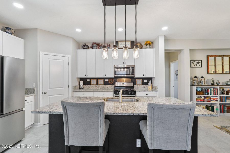 Furnished interior view inside a new home in Tributary, Yulee (Image 27). Furnished interior view inside a new home in Tributary, Yulee (Image 27).