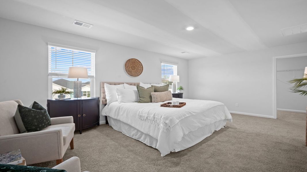 Furnished interior view inside a new home in Holly Oaks, Statesboro (Image 30).