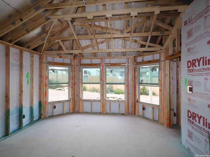 In-progress construction of a new home in Paloma Park, Converse, TX (Image 22).