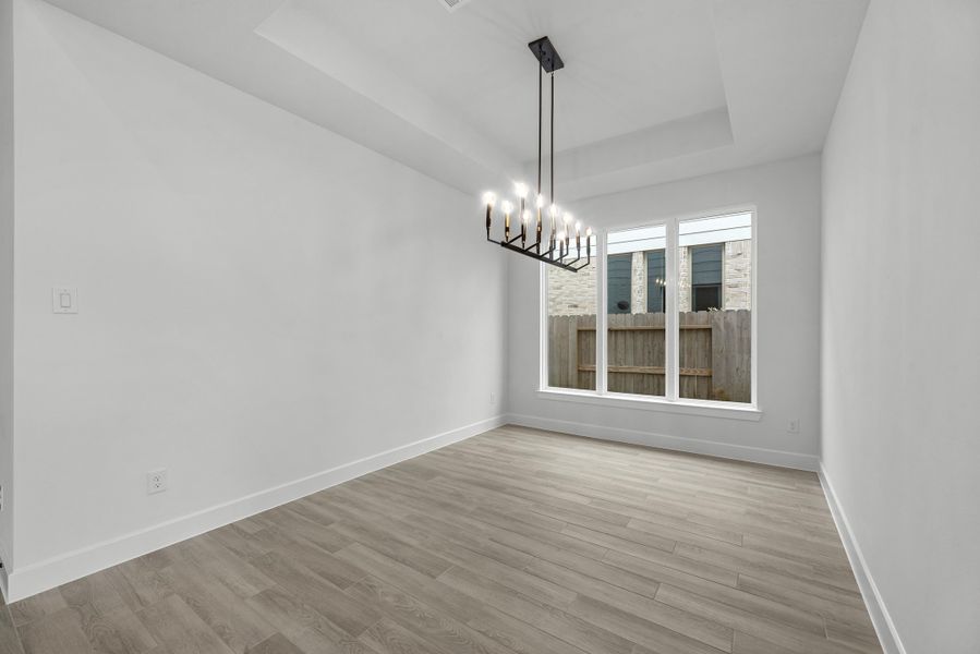 Representative unfurnished interior of a home built from the The Stella by Westin Homes in The Grand Prairie, Hockley (Image 12).