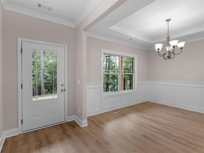 Spacious, unfurnished interior of a new home in , Monticello (Image 30).