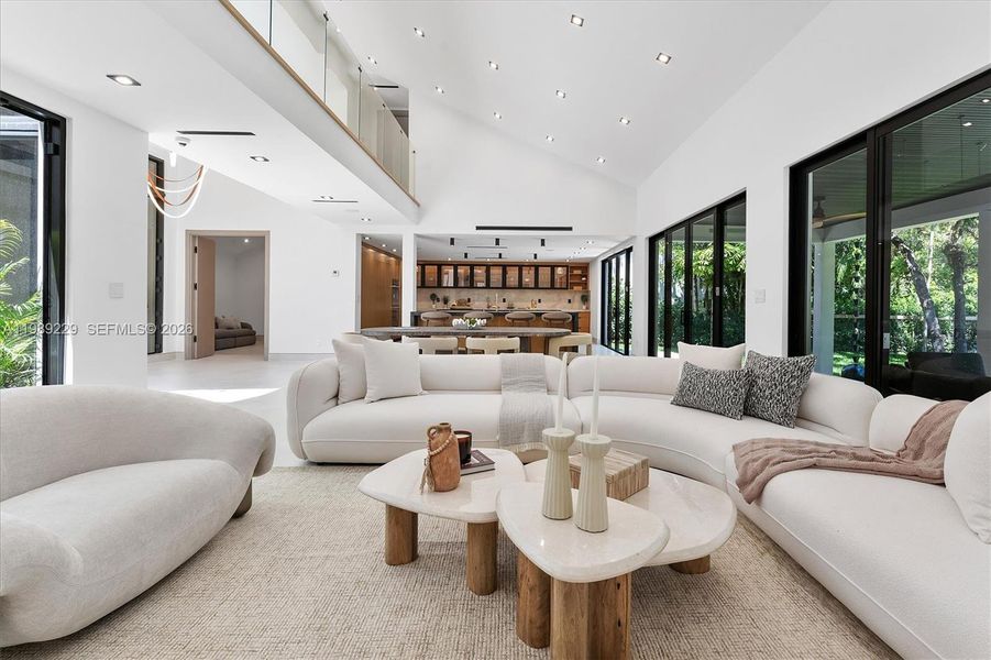 Furnished interior view inside a new home in , Hollywood (Image 6).