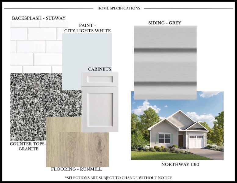 Sample of building materials used in homes in , Kannapolis (Image 17).
