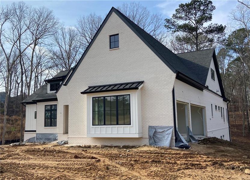 In-progress construction of a new home in , Acworth, GA (Image 9).
