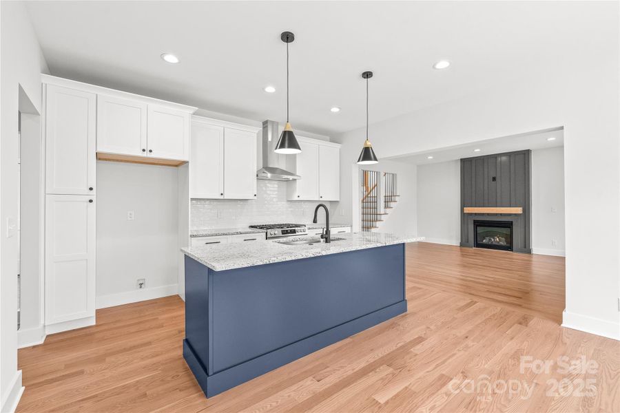 Furnished interior view inside a new home in , Hickory (Image 5).