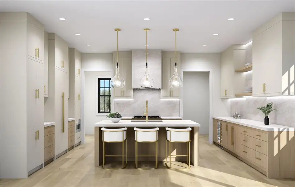 Furnished interior view inside a new home in , Tampa (Image 3).