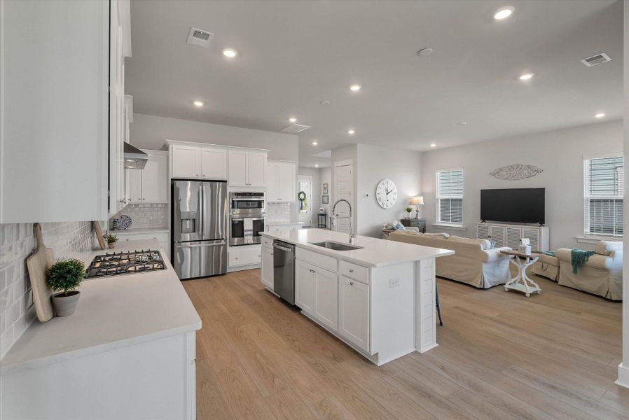 Furnished interior view inside a new home in Carnes Crossroads, Summerville (Image 8).