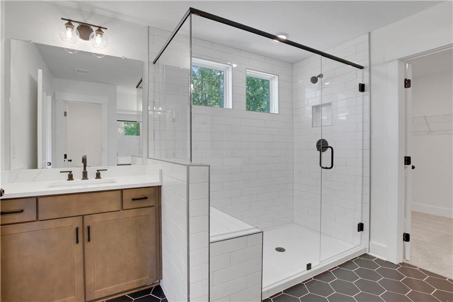 Furnished interior view inside a new home in Marble Tree, Ball Ground (Image 5).