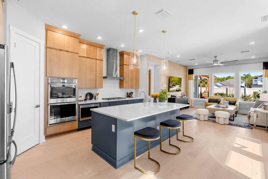 Furnished interior view inside a new home in Reflections 50' Front Load, Ponte Vedra (Image 6).