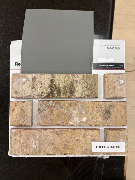 Sample of building materials used in homes in Trail Creek, Cleburne (Image 3).
