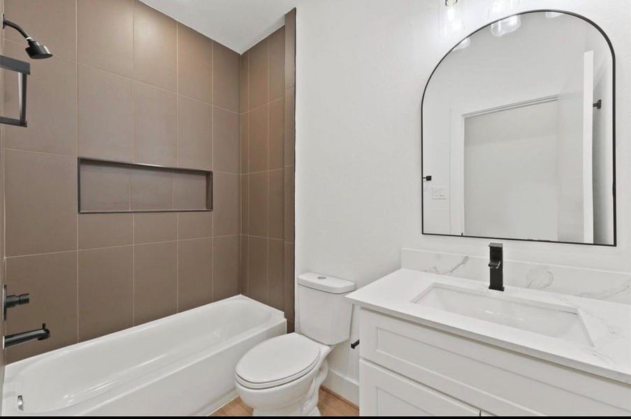Furnished interior view inside a new home in , Houston (Image 7). Furnished interior view inside a new home in , Houston (Image 7).