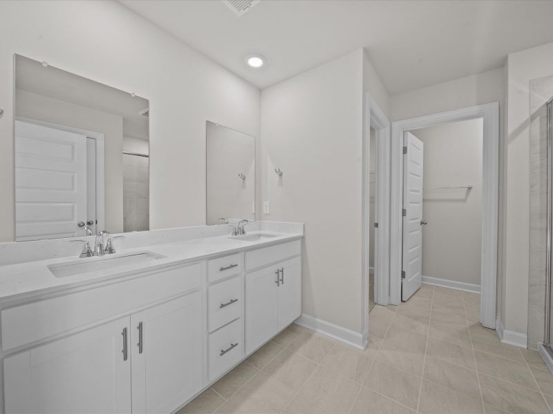 Furnished interior view inside a new home in Cedar Shoals – Heritage Collection, Piedmont (Image 7).