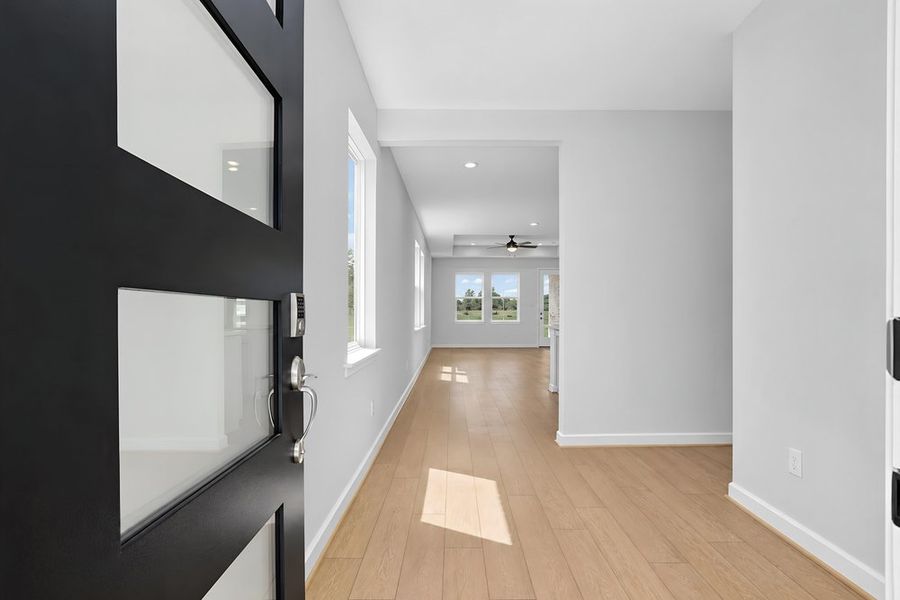 Spacious, unfurnished interior of a new home in Avalon at Cypress, Cypress (Image 32).