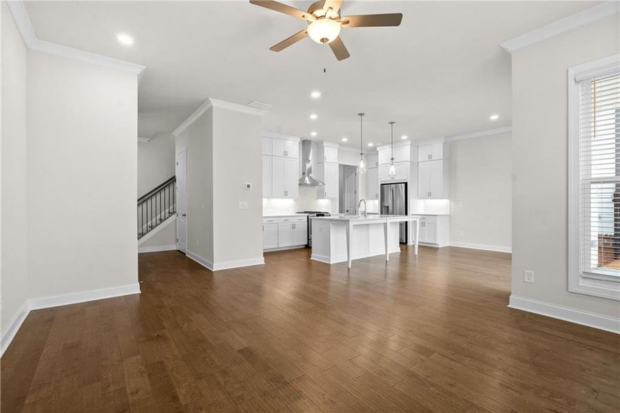 Spacious, unfurnished interior of a new home in Palisades, Cumming (Image 22).