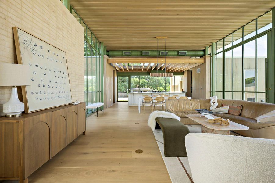 Furnished interior view inside a new home in , Austin (Image 32).