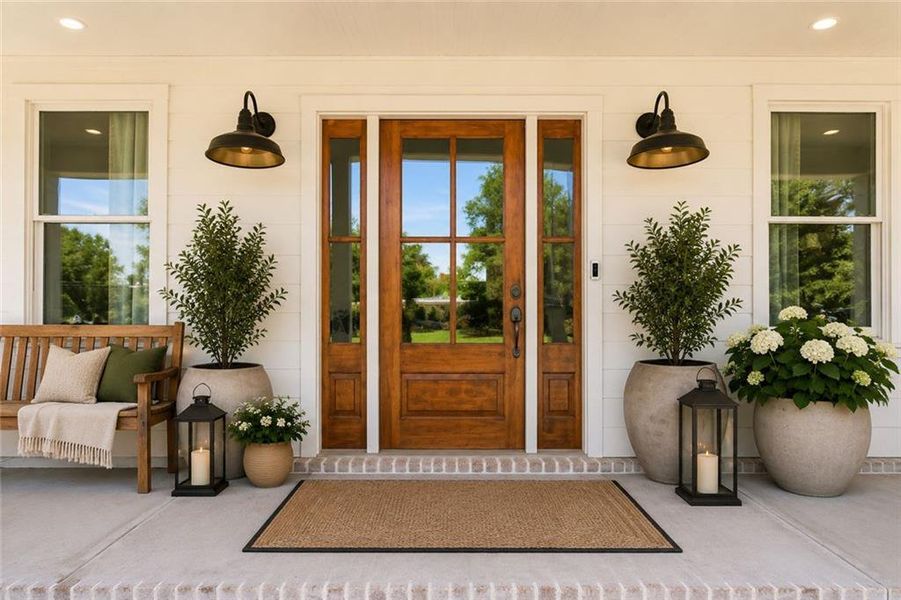 Exterior details and patio area of a home in , Snellville (Image 30). Exterior details and patio area of a home in , Snellville (Image 30).