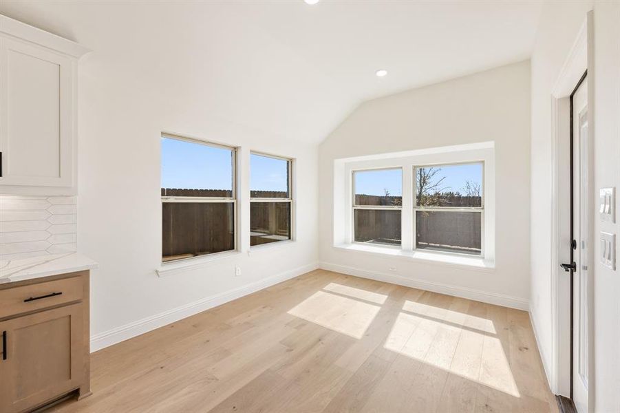 Spacious, unfurnished interior of a new home in Willow Wood Classic 50, McKinney (Image 33).