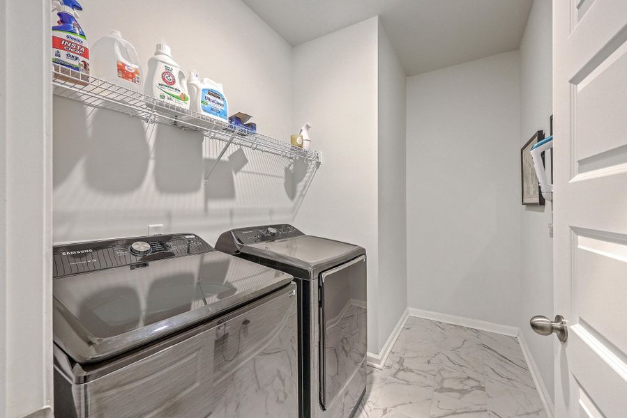 Furnished interior view inside a new home in Horizons at Summers Corner | 55+: The Legends, Summerville (Image 30).