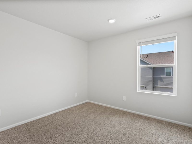 Spacious, unfurnished interior of a new home in Poudre Heights: The Meadow Collection, Windsor (Image 17).