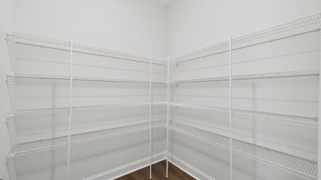 Representative unfurnished interior of a home built from the Bennett by D.R. Horton in The Manors at Winston Pointe, Clayton (Image 21).