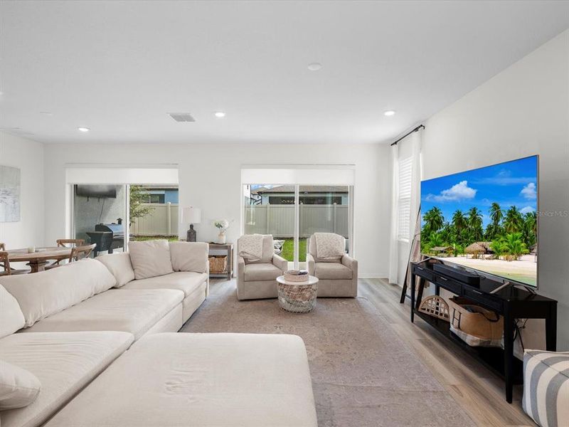 Furnished interior view inside a new home in , Land O' Lakes (Image 7).