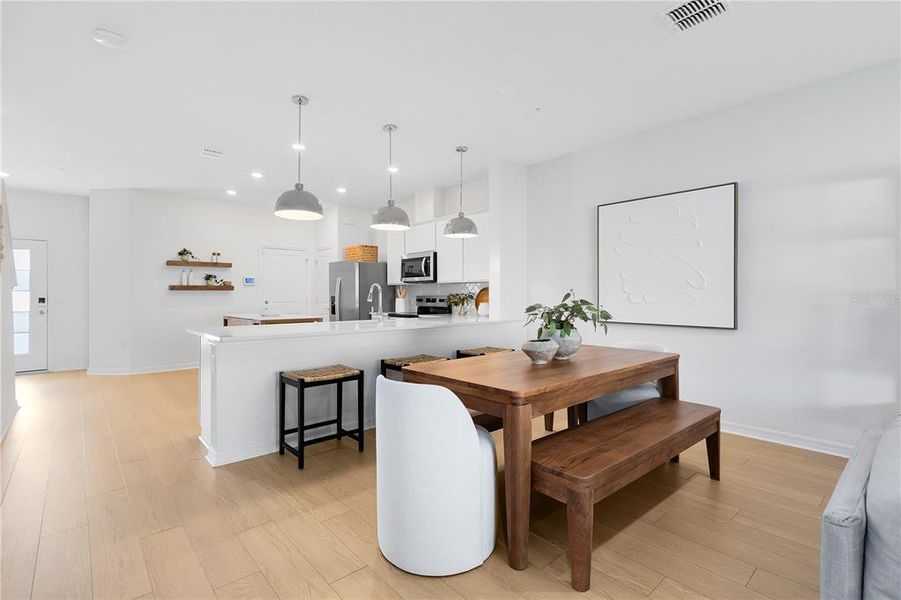 Furnished interior view inside a new home in Oviedo Square, Oviedo (Image 12).
