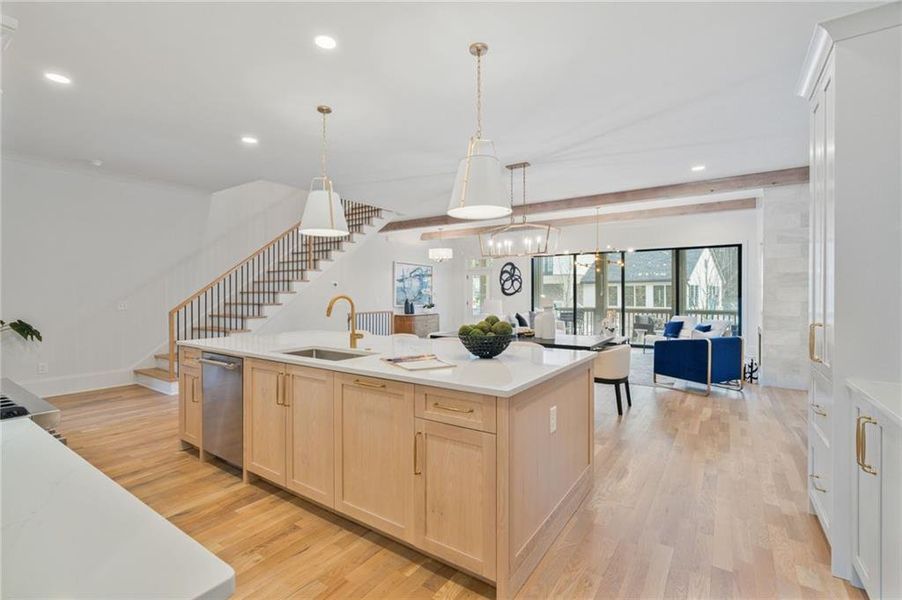 Furnished interior view inside a new home in Pendergrast Farm, Atlanta (Image 10).