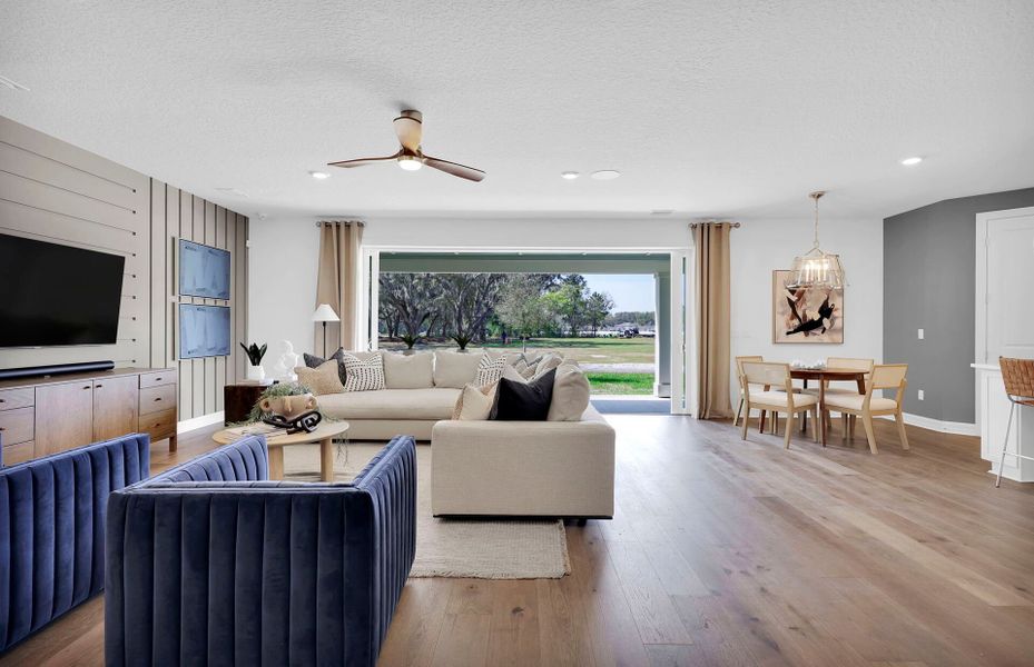 Representative furnished interior of a home built from the Easley by Pulte Homes in Wingate Landing, Jacksonville (Image 9).