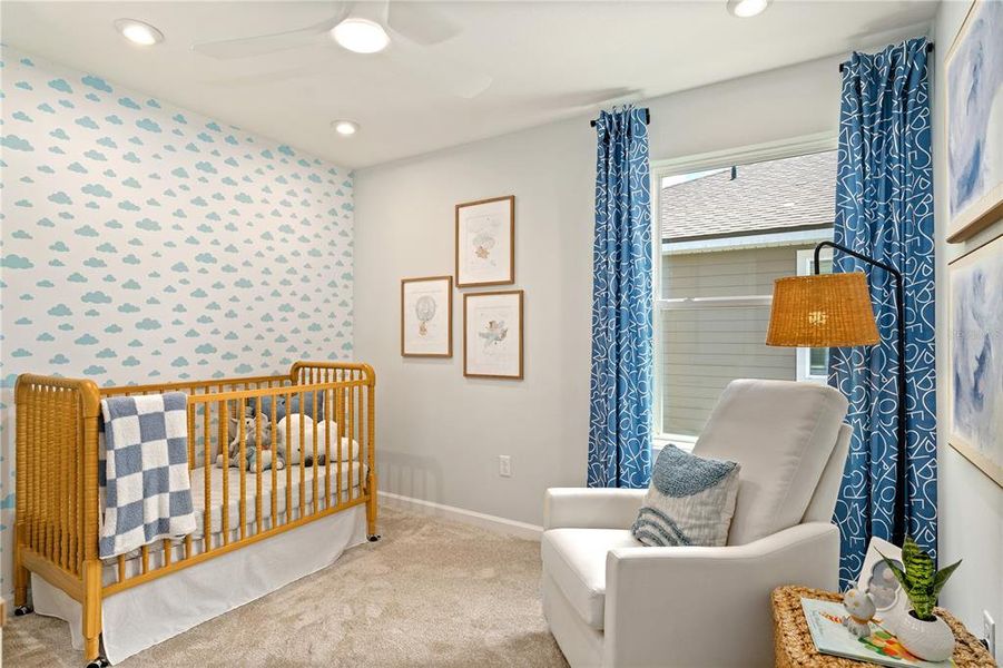 Furnished interior view inside a new home in , Orlando (Image 12).