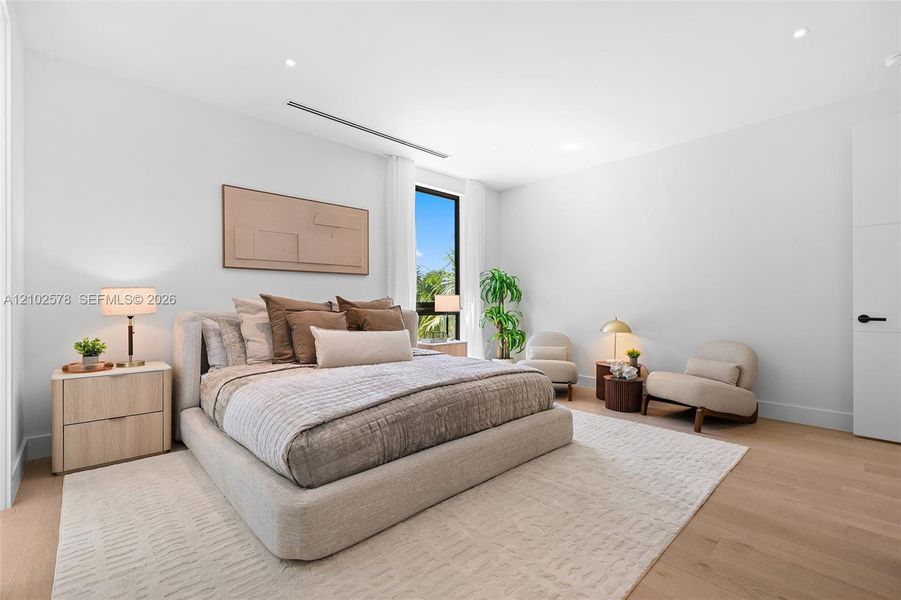 Furnished interior view inside a new home in , Miami (Image 70).