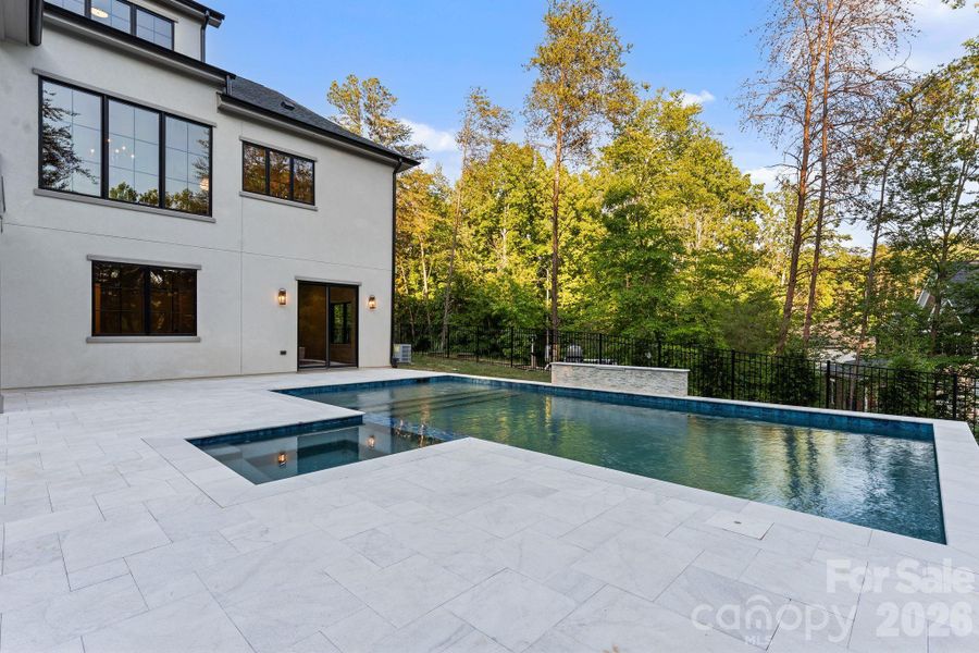 Exterior details and patio area of a home in , Mooresville (Image 4).