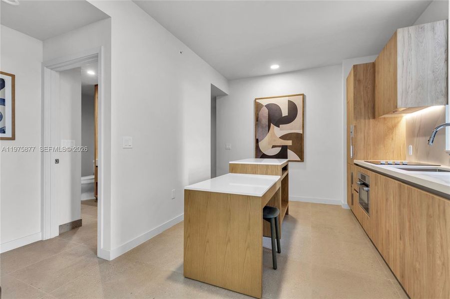 Furnished interior view inside a new home in , Miami (Image 7).