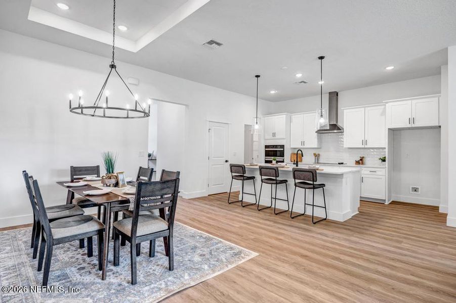 Furnished interior view inside a new home in , Jacksonville (Image 10).