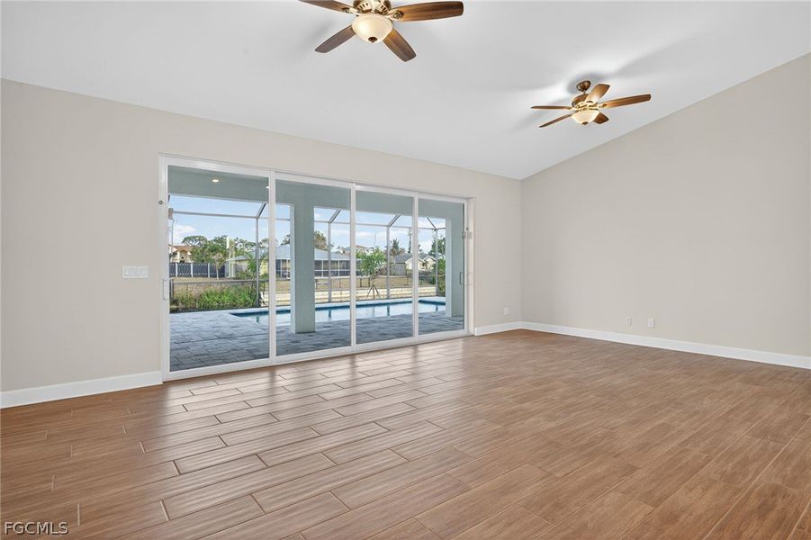 Spacious, unfurnished interior of a new home in Cape Coral, Cape Coral (Image 39). Spacious, unfurnished interior of a new home in Cape Coral, Cape Coral (Image 39).