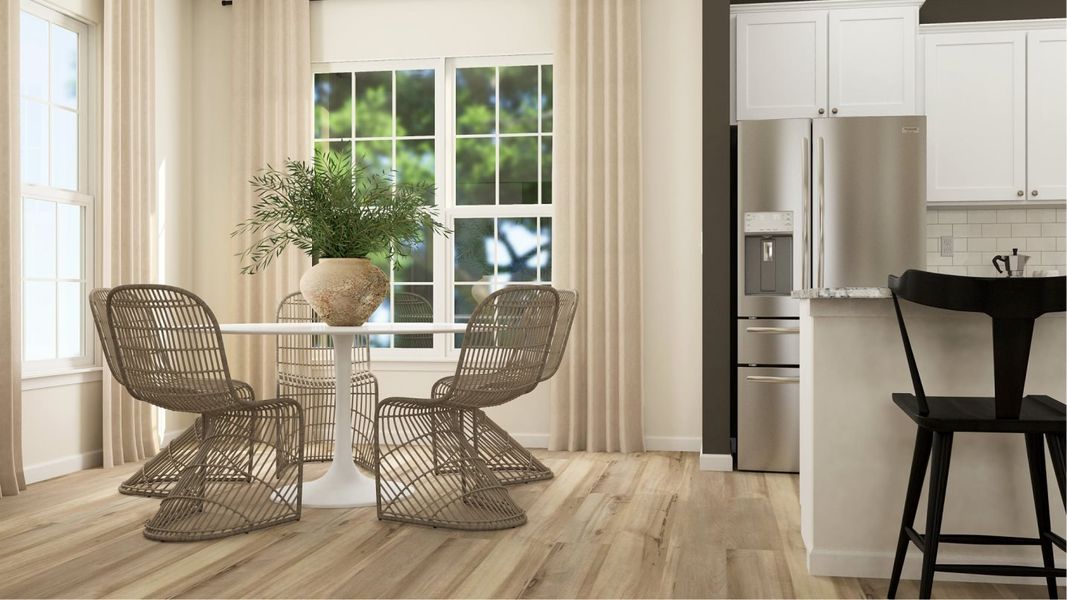 Representative furnished interior of a home built from the Cypress by Lennar in Elizabeth: Arbor, Fort Mill (Image 11).