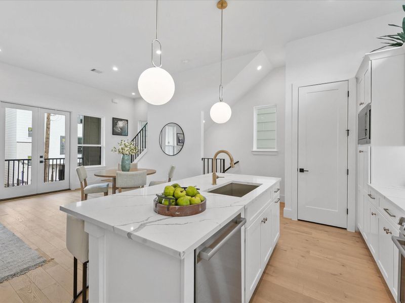 Furnished interior view inside a new home in , Houston (Image 6). Furnished interior view inside a new home in , Houston (Image 6).