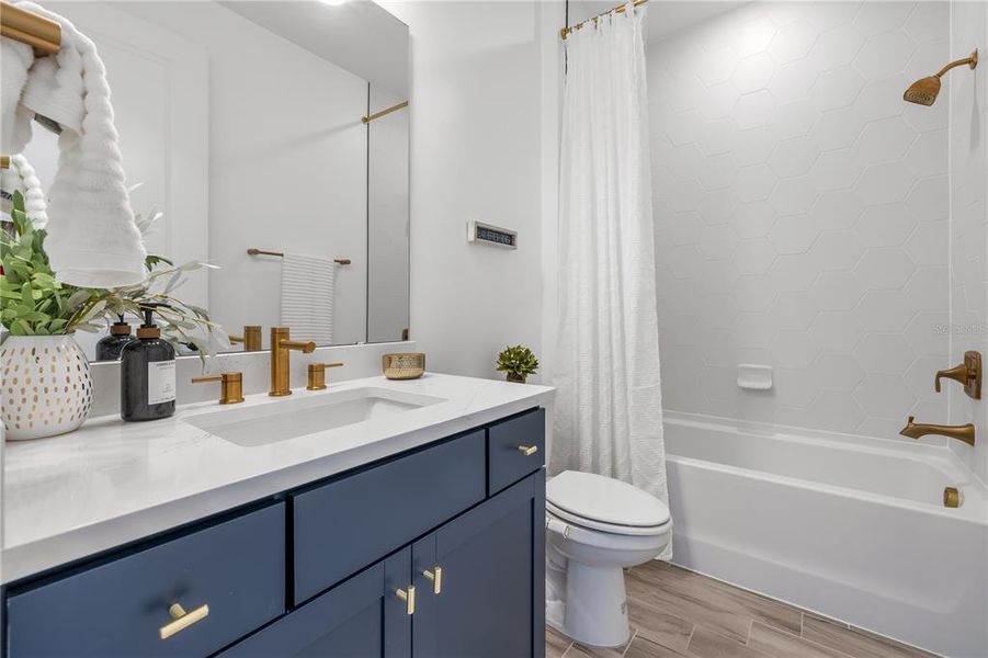 Furnished interior view inside a new home in EverBe, Orlando (Image 13).