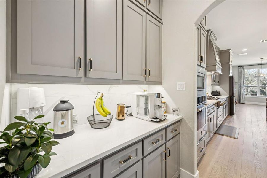 Furnished interior view inside a new home in , Shady Shores (Image 12). Furnished interior view inside a new home in , Shady Shores (Image 12).