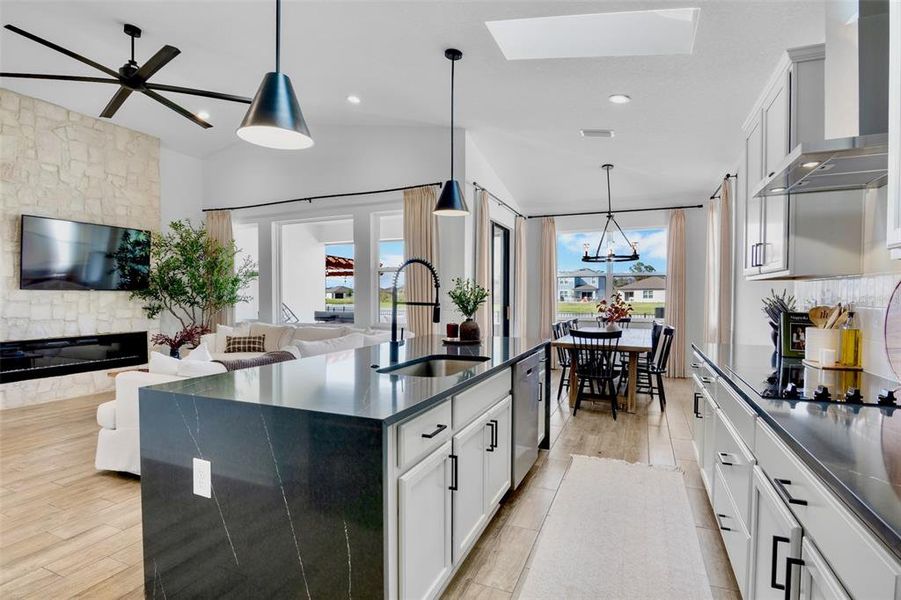 Furnished interior view inside a new home in , Parrish (Image 24).