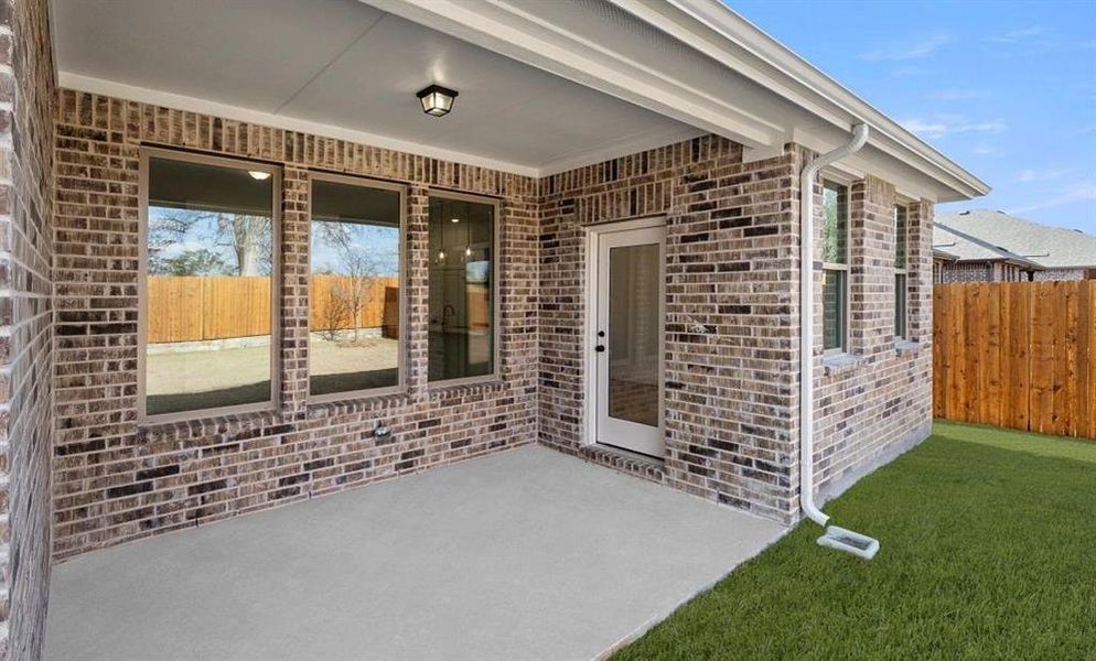 Covered Patio Representative Photo