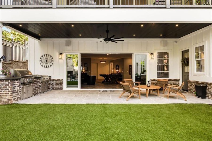 Exterior details and patio area of a home in , Gainesville (Image 25).