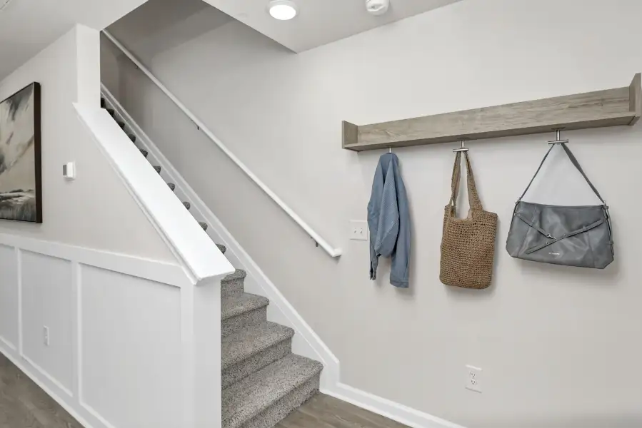 Furnished interior view inside a new home in Cameron Ridge, Columbia (Image 9).