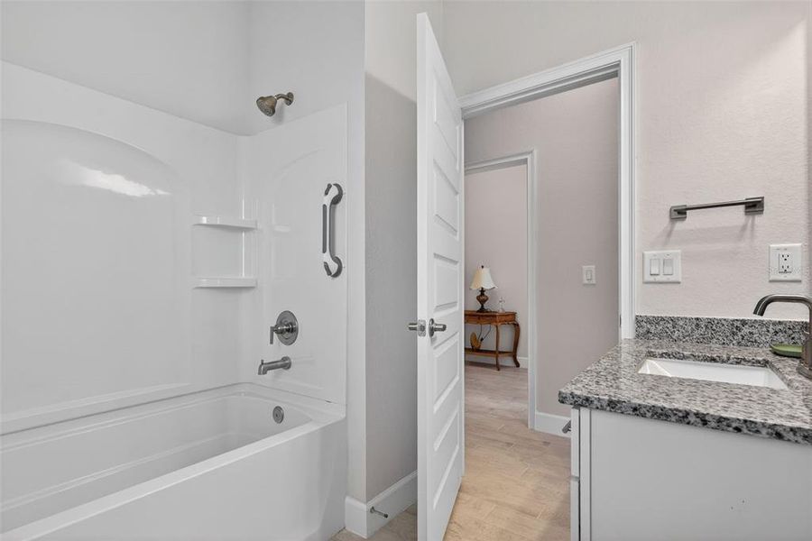 Furnished interior view inside a new home in , Inverness (Image 34).