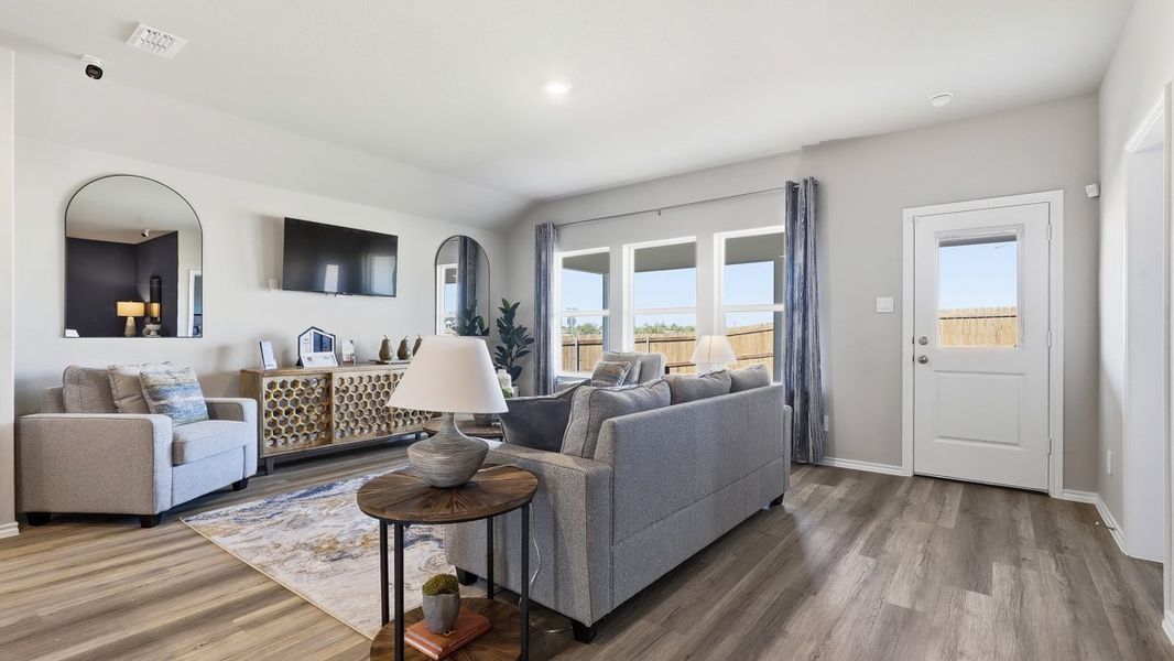 Furnished interior view inside a new home in Townes Landing, Fort Worth (Image 14).