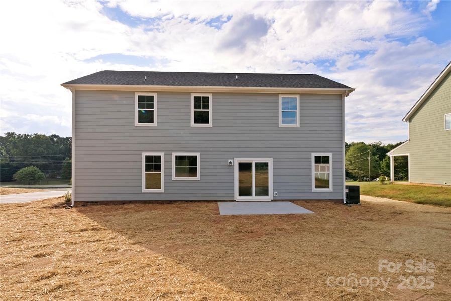 Exterior details and patio area of a home in , Monroe (Image 20).