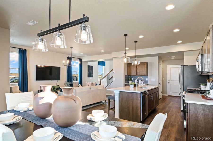 Photos are of the model home and represent the actual home currently under construction. Photos are of the model home and represent the actual home currently under construction.